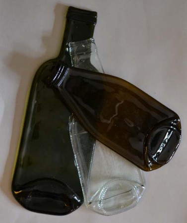 Botella decorativa o bandeja