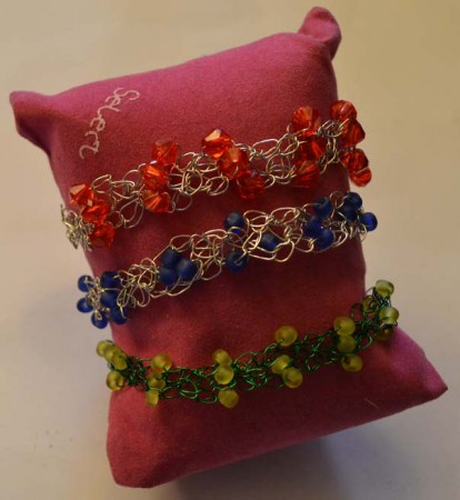 Pulseras alambre fino