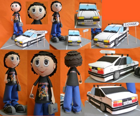 Fofucho electricista con Renault 21